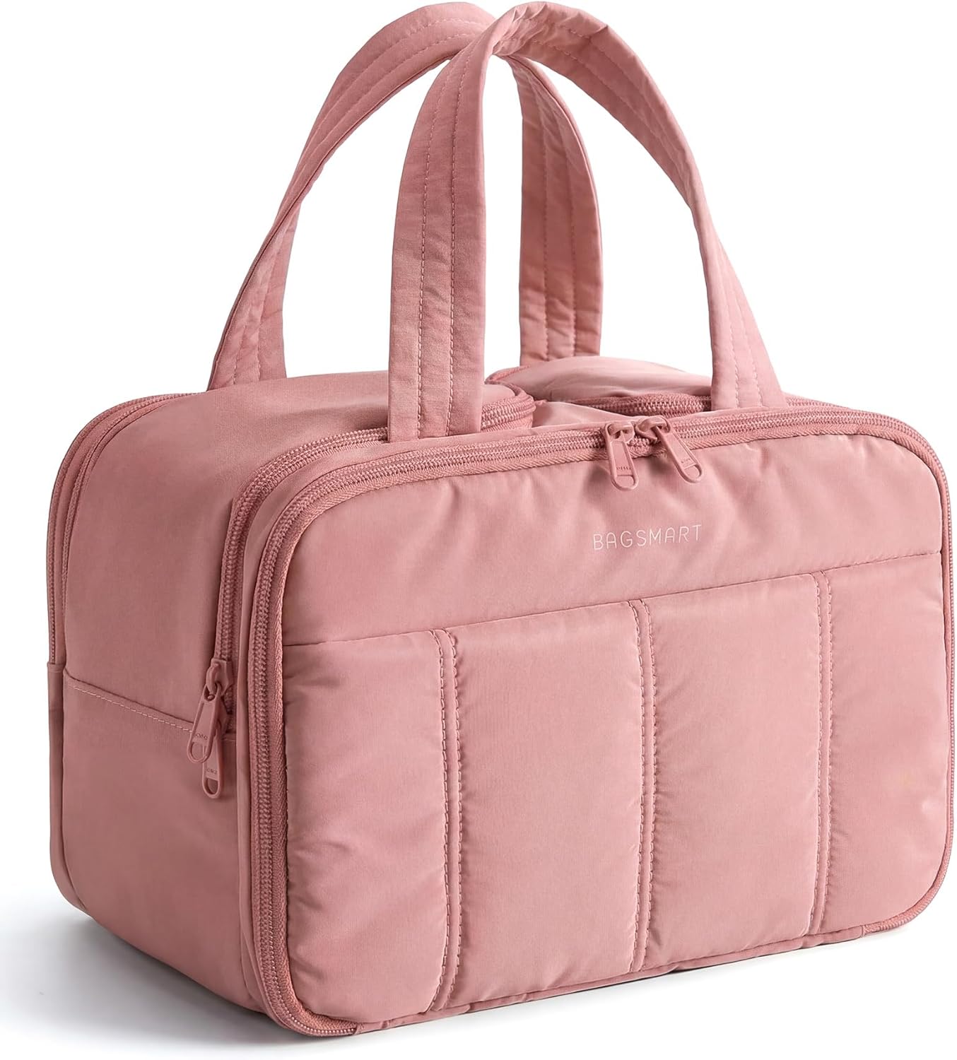Travel Toiletry Bag - Large Lightweight Cosmetic Organizer for Women | Black, Perfect for Travel Essentials