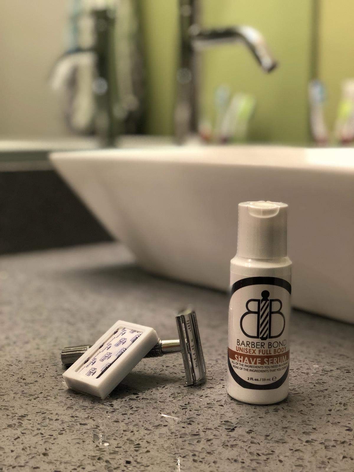 Barber Bond® Premium Unisex Full Body Shave Serum (2oz) Shave Gel