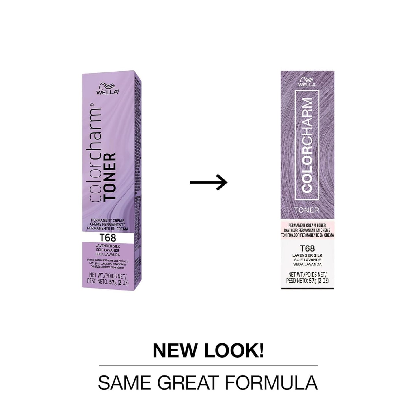 COLORCHARM Permanent Crème Hair Toner - Vegan, Paraben-Free & Gluten-Free | 2 oz