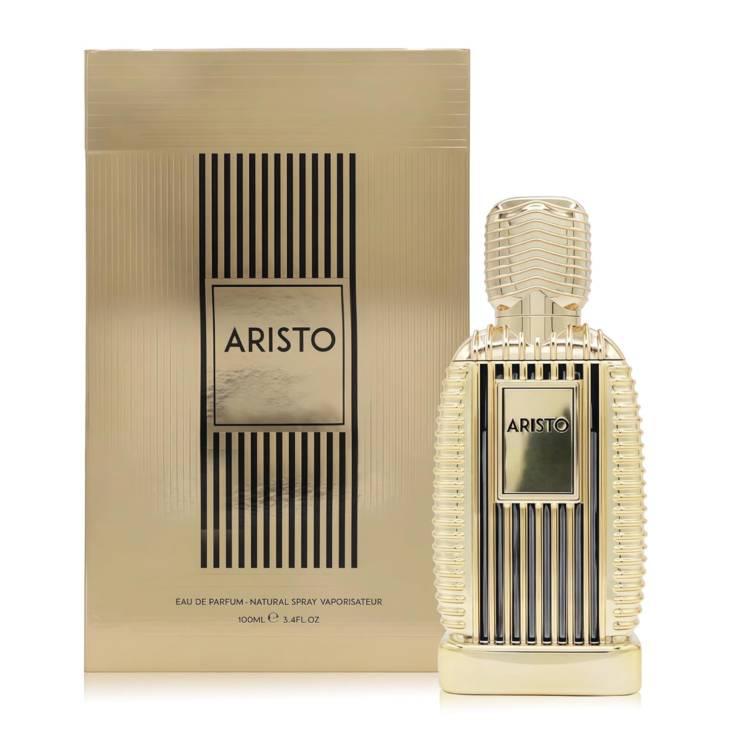 A CENTER AL NOOR Eau de Parfum Unisex - Long-Lasting Saffron, Iris & Leather Fragrance | 3.4 Fl Oz Sophisticated Oriental Woody Cologne