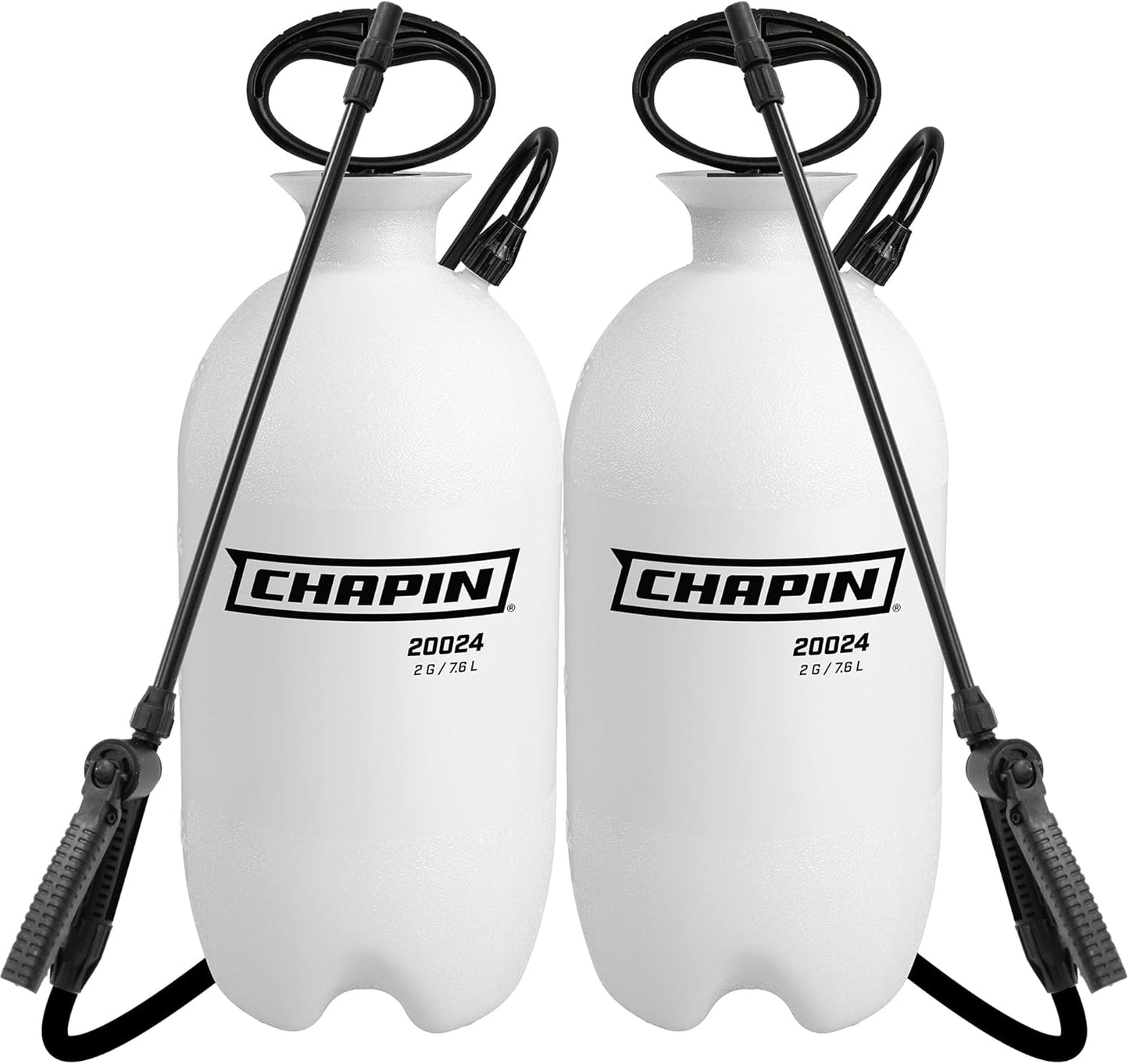 Chapin 20004 Pump Sprayer - 1-Gallon Translucent Tank with Adjustable Nozzle & Long Reach Hose for Fertilizers & Pesticides