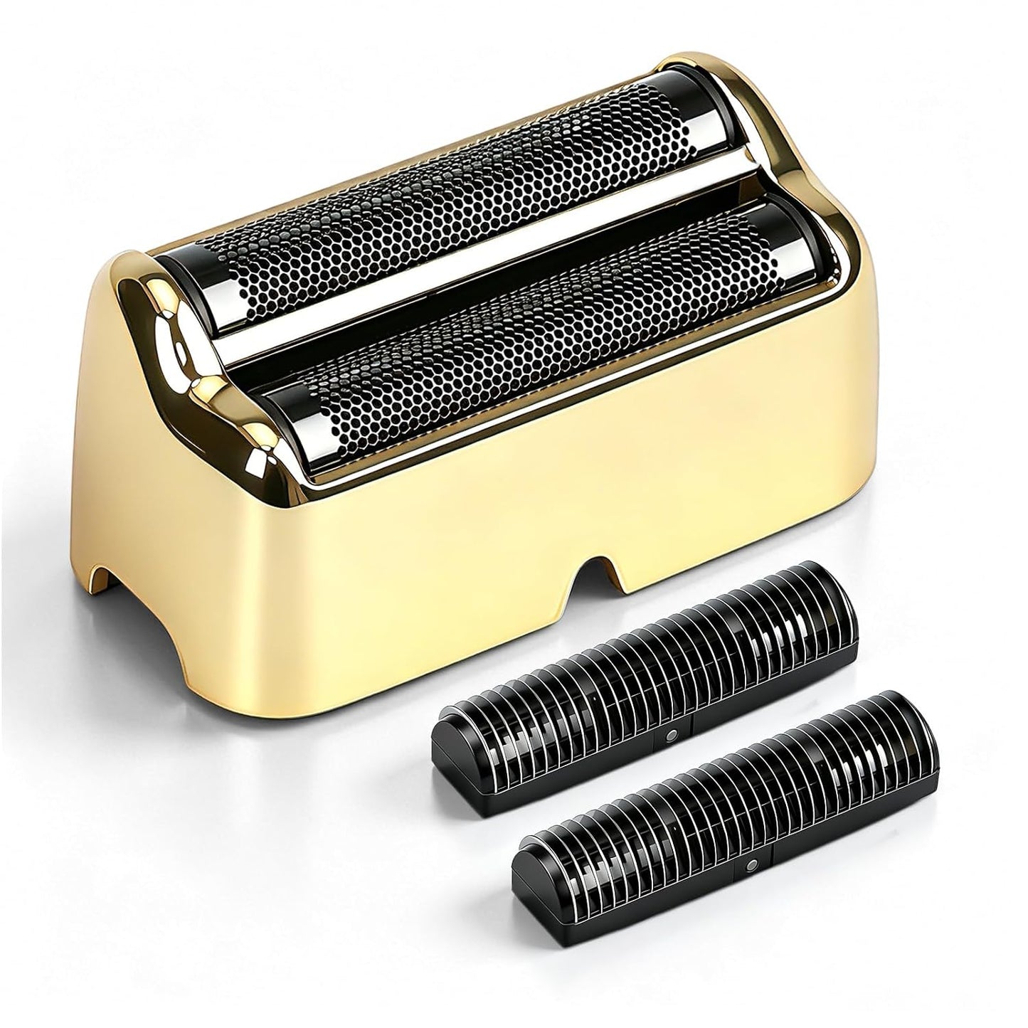 Shaver Replacement Foil & Cutter - 2-Pack for BaBylissPRO UV-Disinfecting Foil | Gold