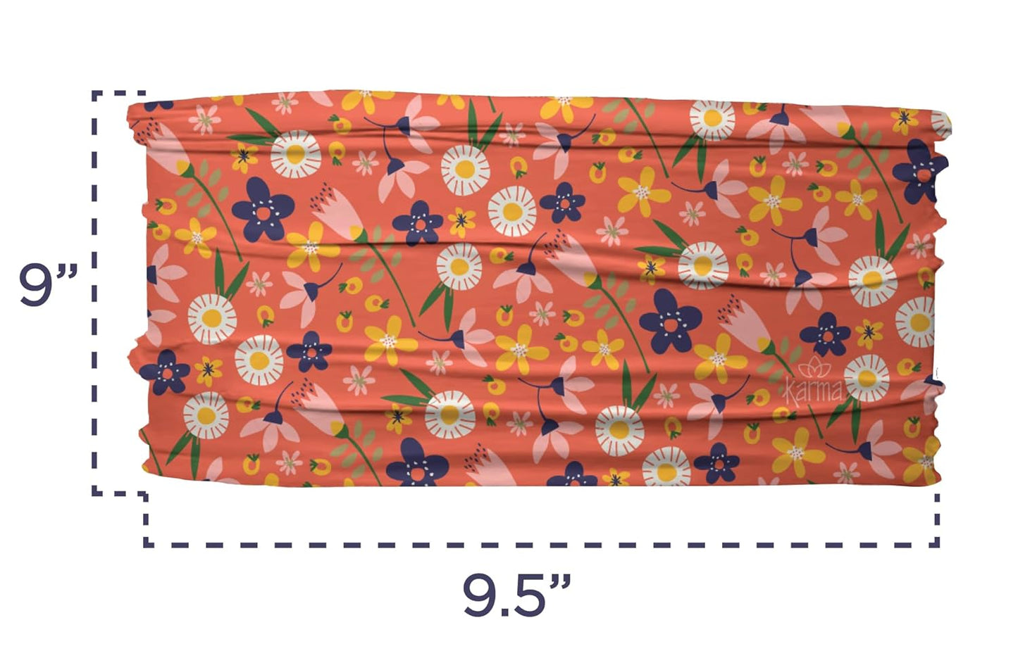 Floral Headband for Women | Thin Fabric Design & Stretchy Hair Scarf - Perfect for Everyday Wear