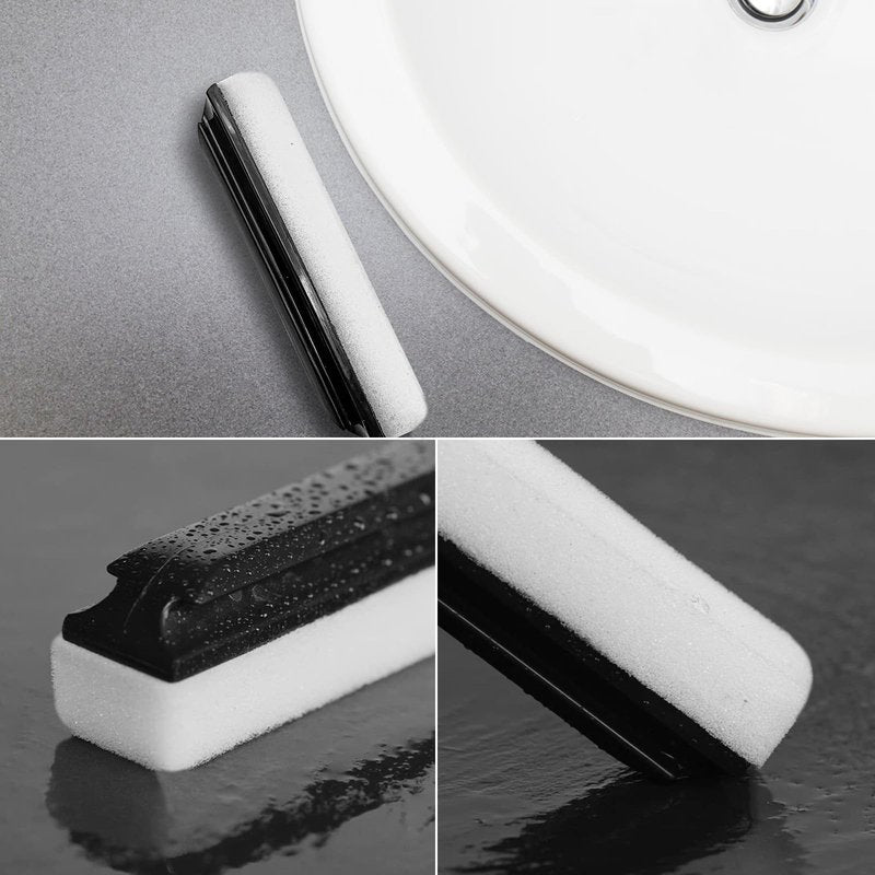 Beard Cleaner Brush: Clean Up Beard Trimmings from Sinks and Countertops After Shaving - Best Gifts For Men Beard Brush Clean Up Sink (Brush)
