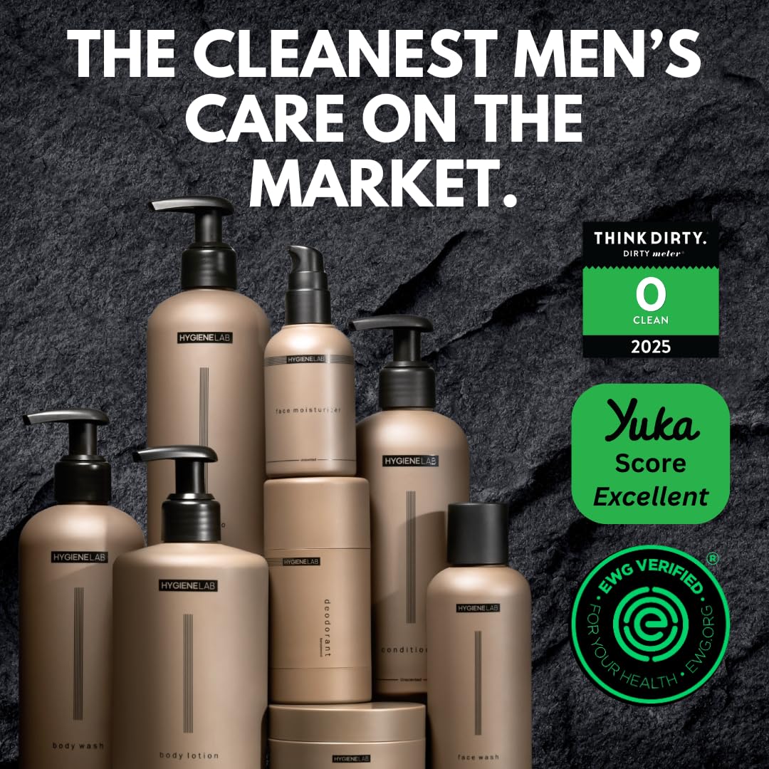 Men's Hair Gel - EWG Verified, Strong Hold, Matte Finish | Weightless Texture, Sandalwood Scent, Non-Toxic Formula