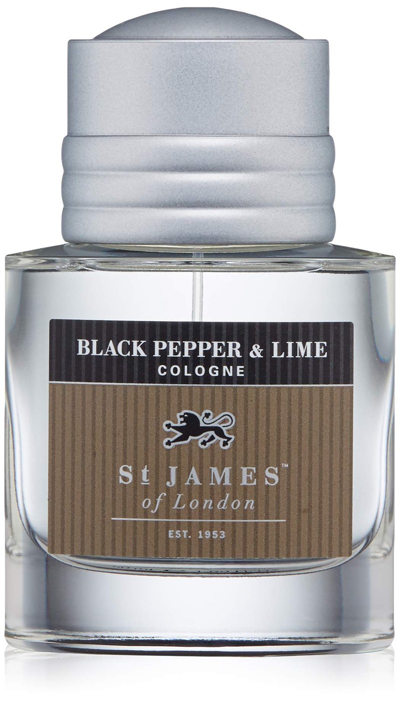 St James of London Black Pepper & Lime Cologne, 1.69 oz
