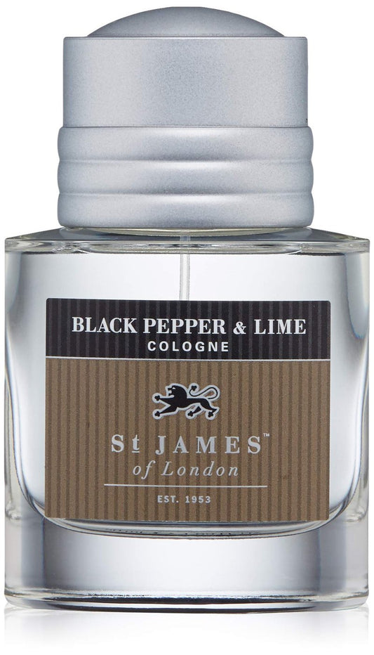 St James of London Black Pepper & Lime Cologne, 1.69 oz