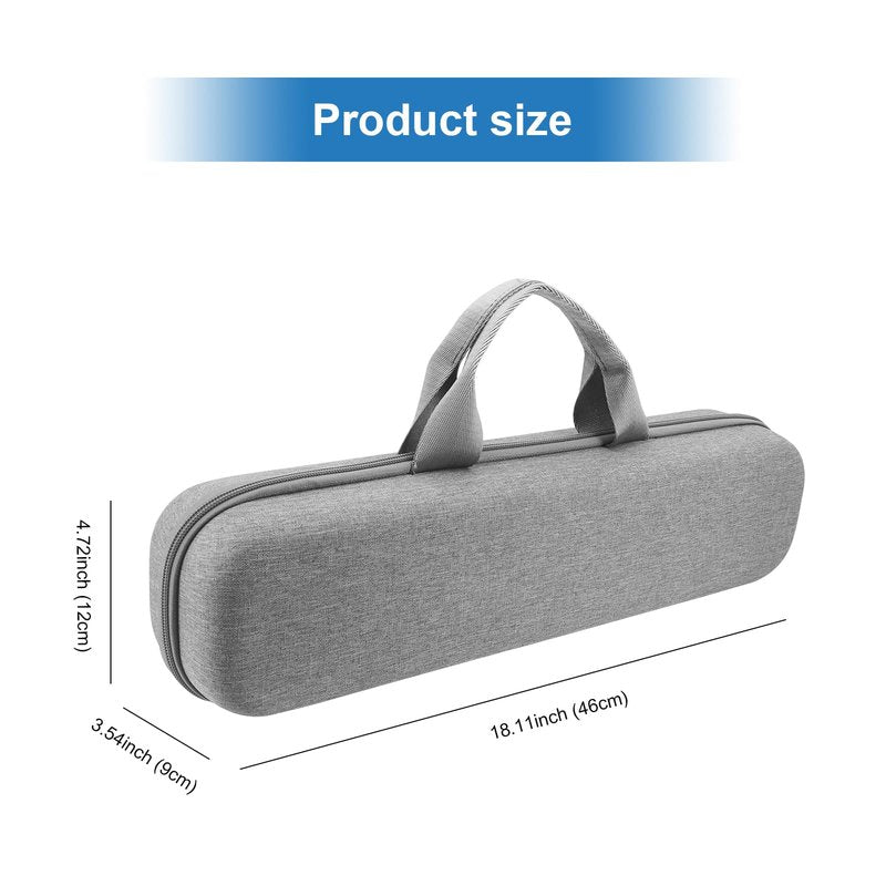 Buwico Hard Travel Case for Dyson Airstrait Straightener, Portable Storage Bag for Dyson Airstrait Straightener (Only Case, Grey)