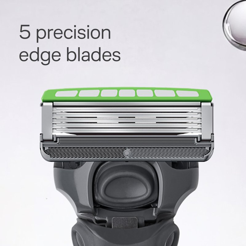 Schick Hydro Sensitive Razors for Men, 1 Razor Handle with 3 Razor Blades Refills