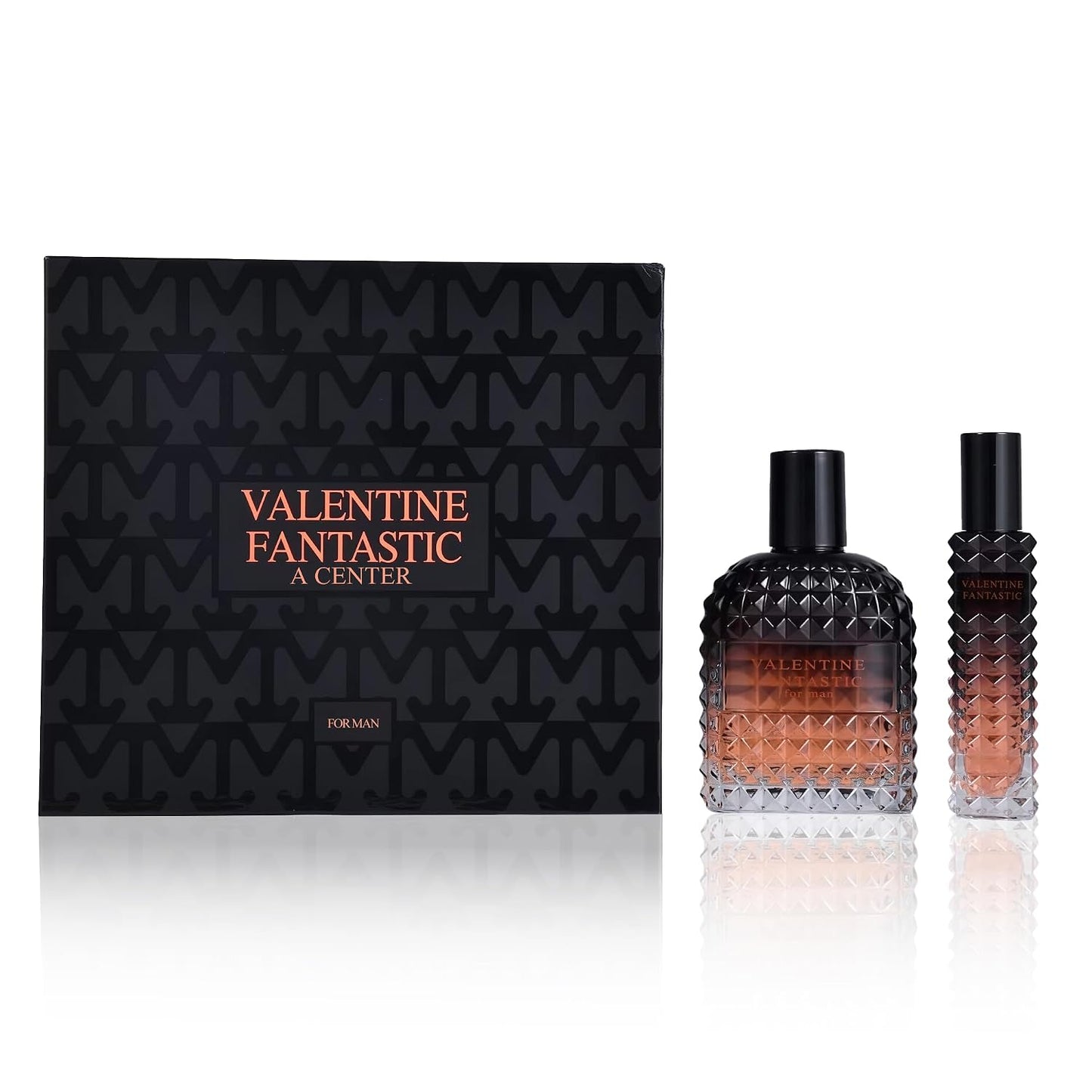 Valentine Cologne Set for Men - 4pc Eau de Parfum Combo | Floral & Woody Fragrance, 100ml Each