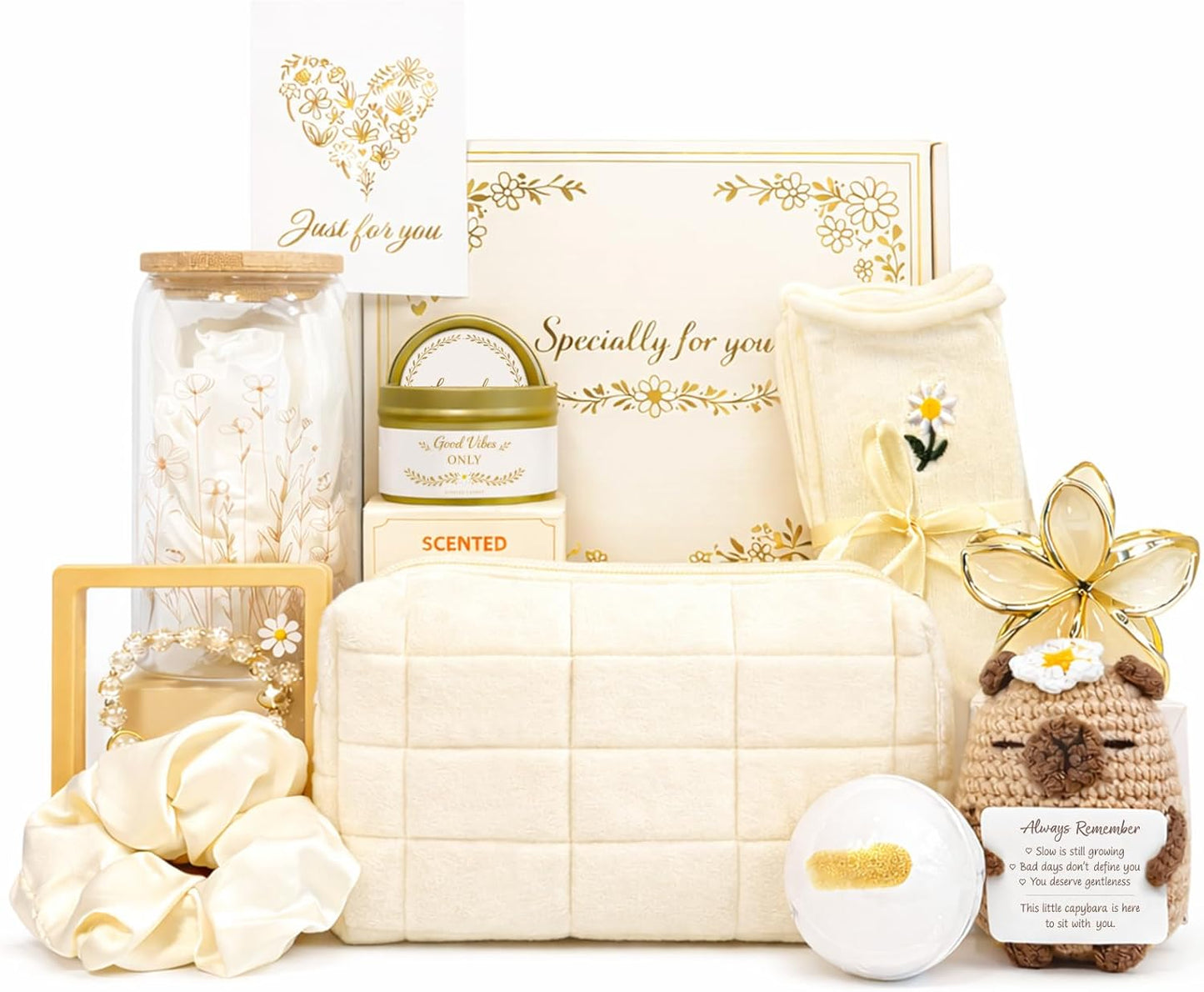 Trendy Gifts for Teen Girls - Unique Graduation & Birthday Basket | Perfect for Sweet 16, 18, 21 (Pink)