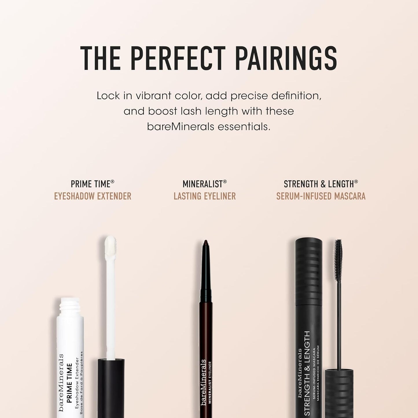 bareMinerals Loose Mineral Eyeshadow - Creamy, Talc-Free Formula for Buildable Coverage | Safe for Sensitive Eyes & Contact Lens Wearers
