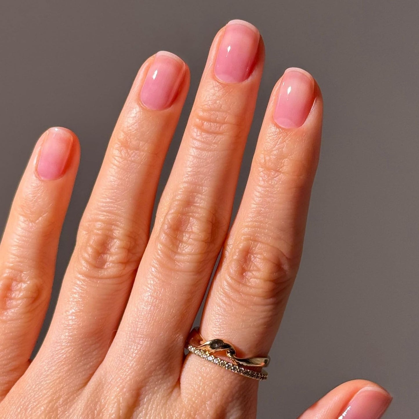 LONDONTOWN Sheer Strength Nail Blush - 2-in-1 Tinted Nail Hardener & Strengthening Treatment | Jelly Finish