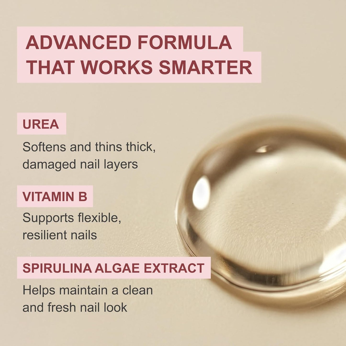 Kerasal Nail Renewal | Advanced Clear & Defend Polish-Compatible Repair with Urea & Spirulina - 0.13 Fl Oz