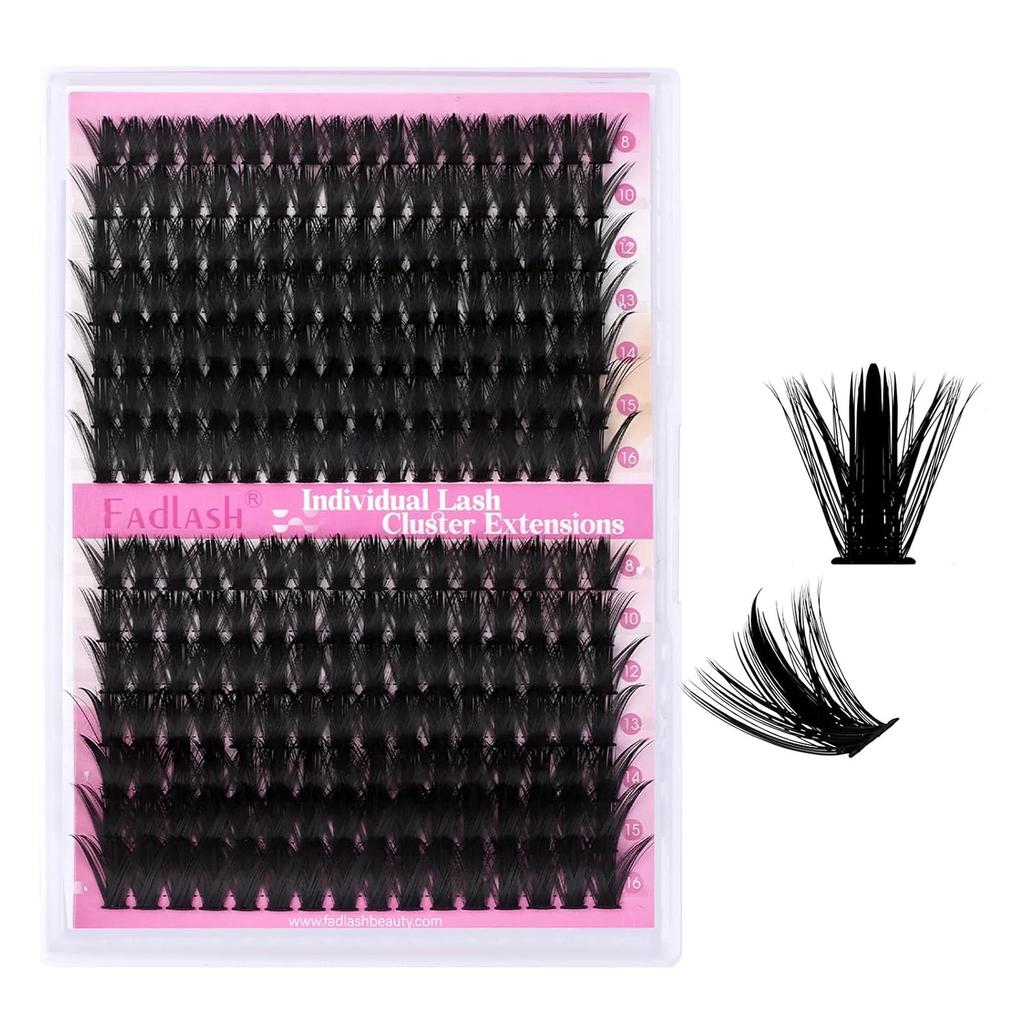 FADLASH 3 in 1 Lash Bond & Seal Remover Set - Gentle Formula for Cluster Lashes | 72-Hour Hold