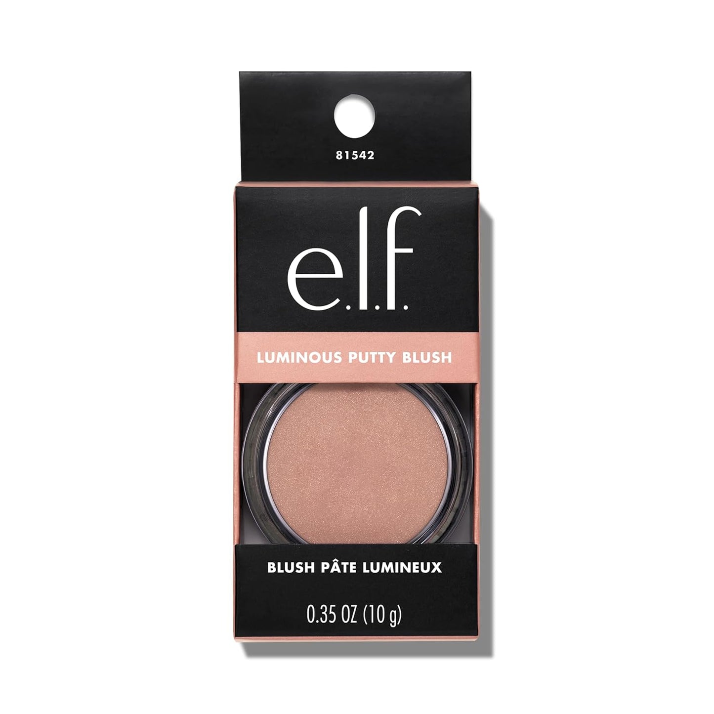 e.l.f. Luminous Putty Blush - Buildable Creamy Blush With Shimmer Finish | Maui Color