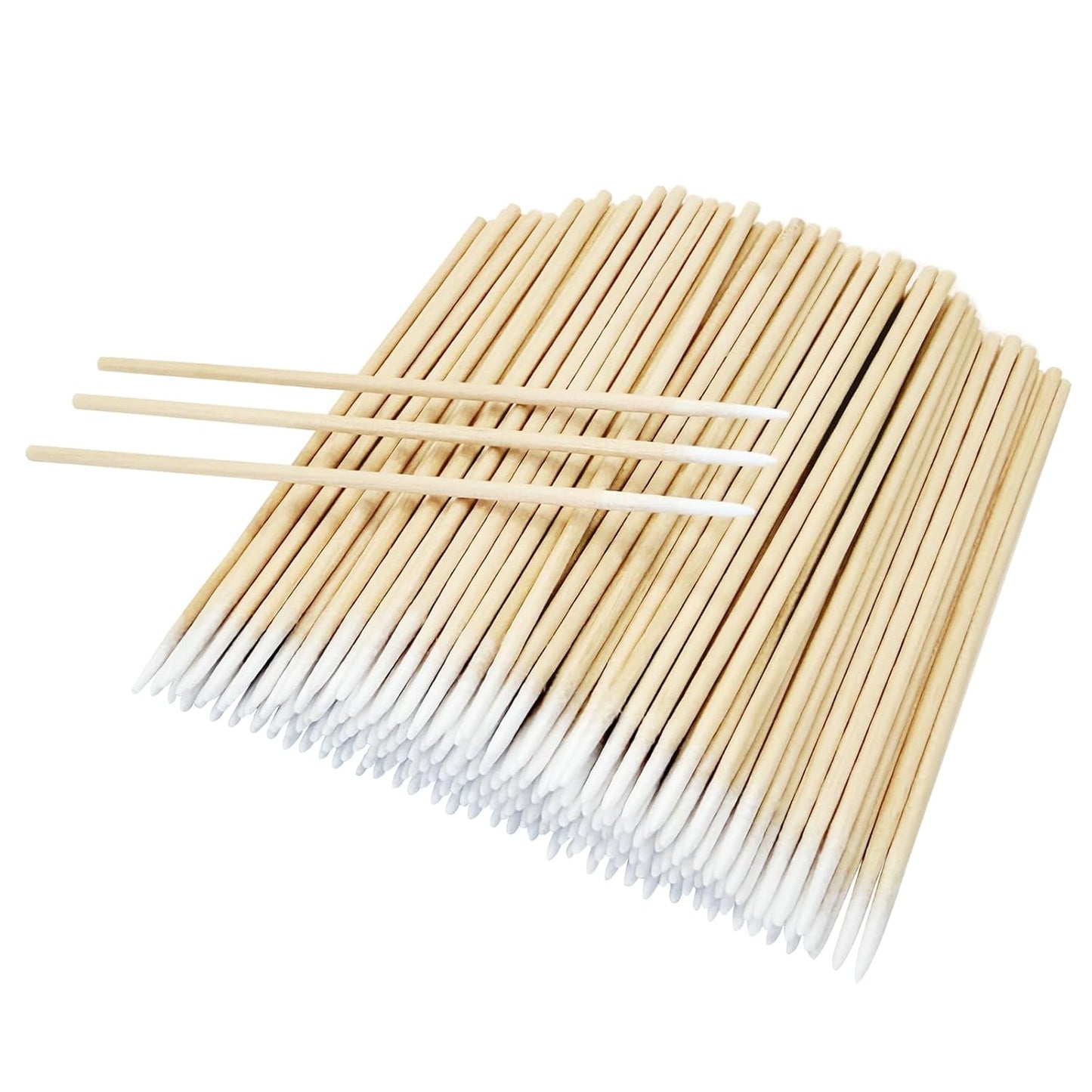 Pointed Cotton Swabs for Nails - 1000PCS Microblading & Makeup Precision Tips | Fine Point Cleaning Tool