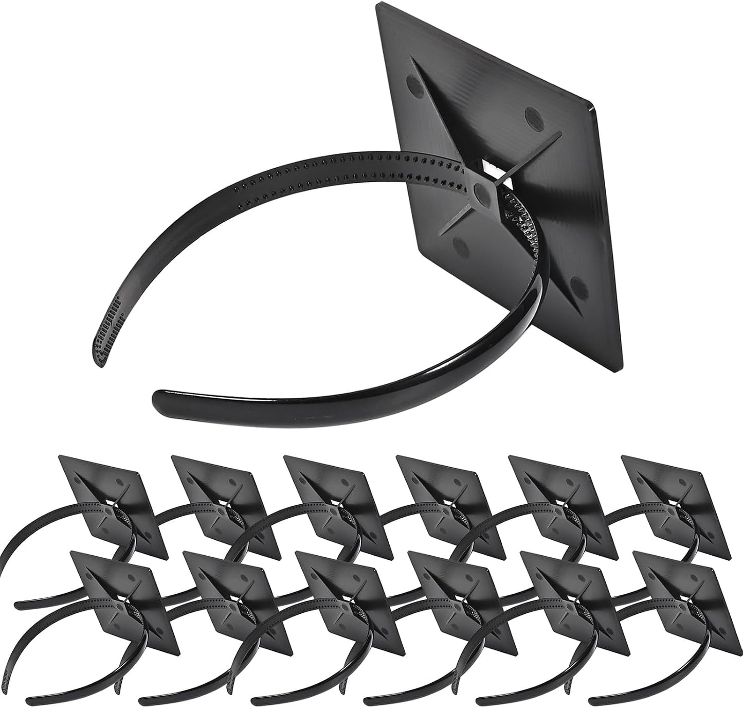 Graduation Cap Headband - Secure Hairstyle, Anti-Fall Design for Graduates | Perfect for Students