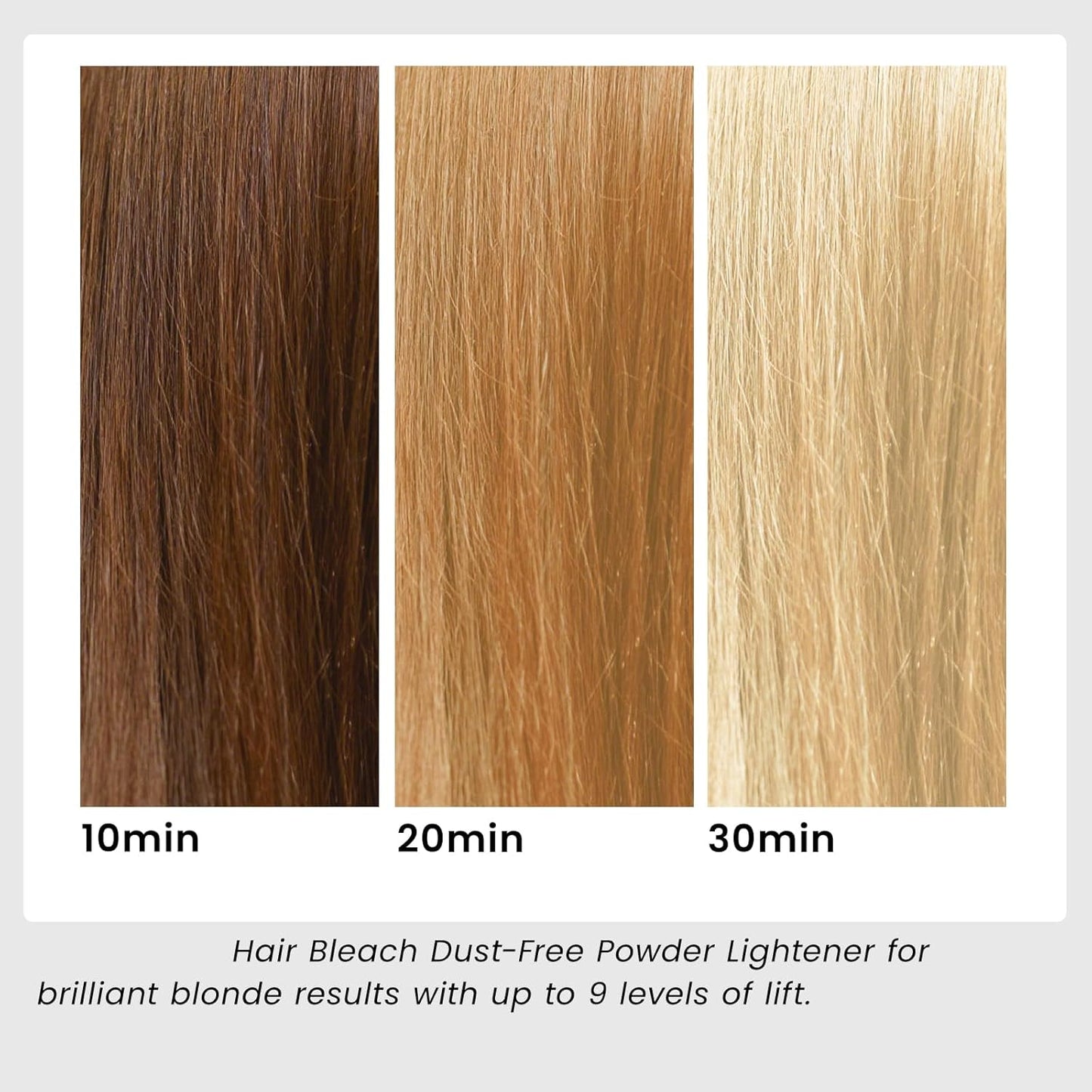 Hair Bleach Powder - Professional Lightening Up to 8 Levels for Highlights | 45g