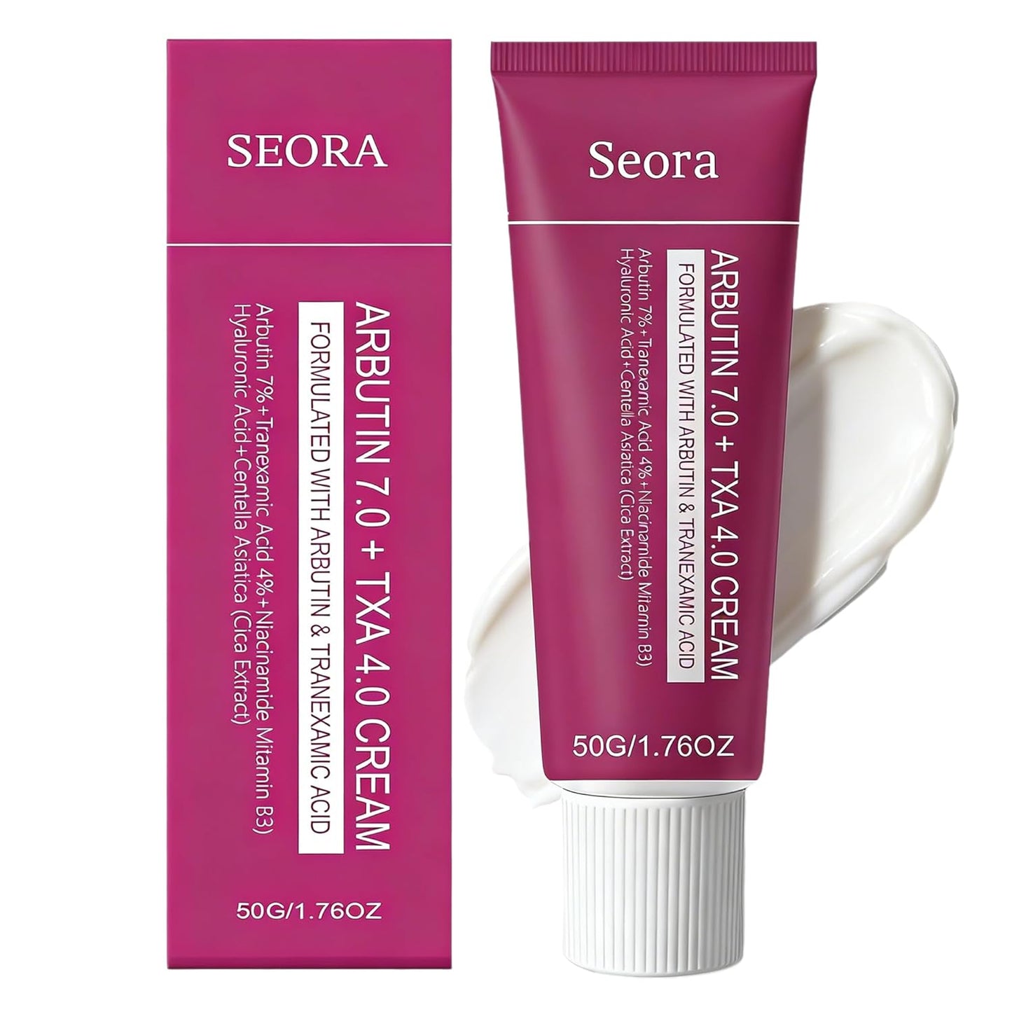Korean Arbutin Brightening Cream - Hydrating Moisturizer for Even Skin Tone | All Skin Types (1PC)