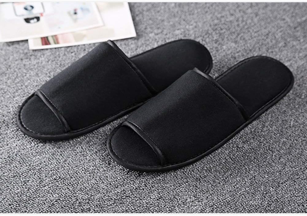 Portable Travel Slippers - Open Toe Foldable Sandals for Spa & Hotel | Washable Indoor Footwear with Bags