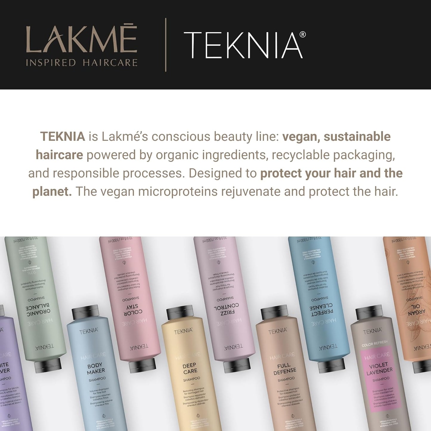 Deep Care Hair Serum - Lakmé Teknia Repairing Drops for Damaged Hair & Split Ends | 3.5 Fl Oz