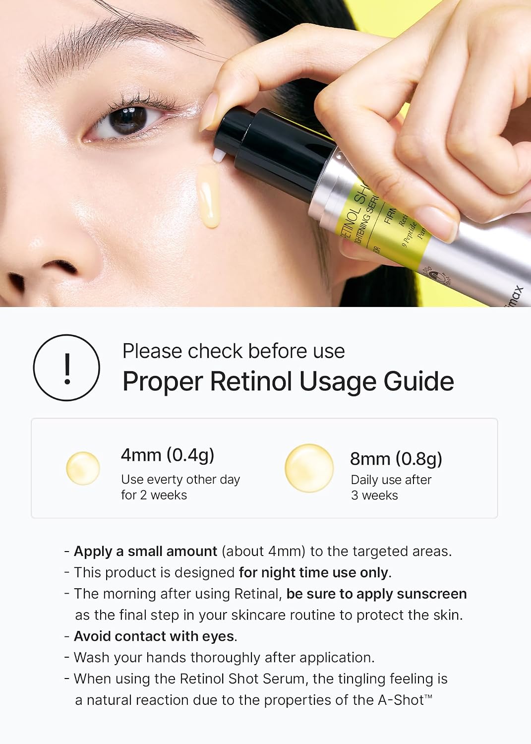 Celimax Retinal Booster 15ml & Retinol Serum 30ml - Anti-Aging Korean Skin Care Set for Women