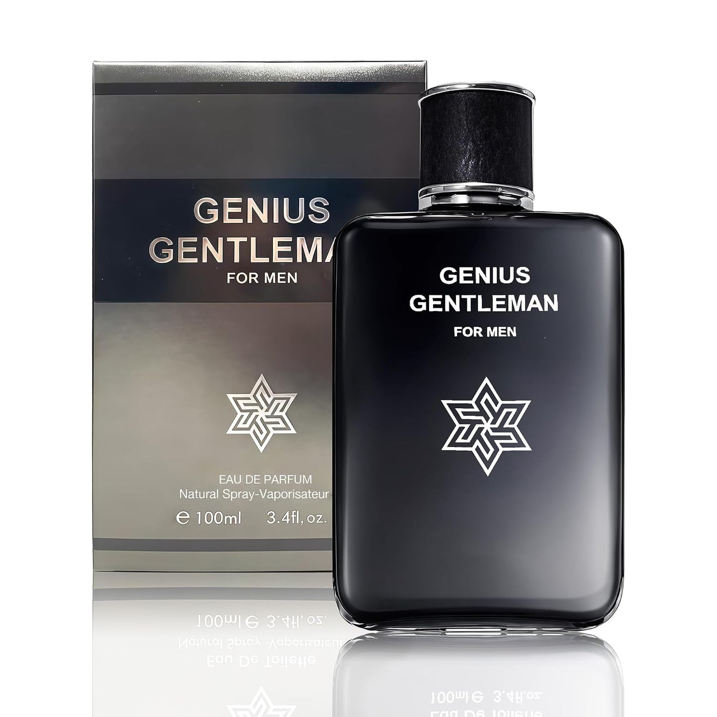 AFLUXE AVENTO UOMO Cologne for Men - Long-Lasting Woody Fresh Scent | 100ml Eau de Toilette Gift Set