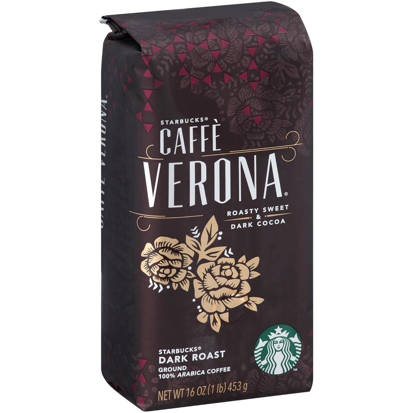Starbucks Ground Coffee - Dark Roast Italian Blend | 100% Arabica, 18 oz Bag