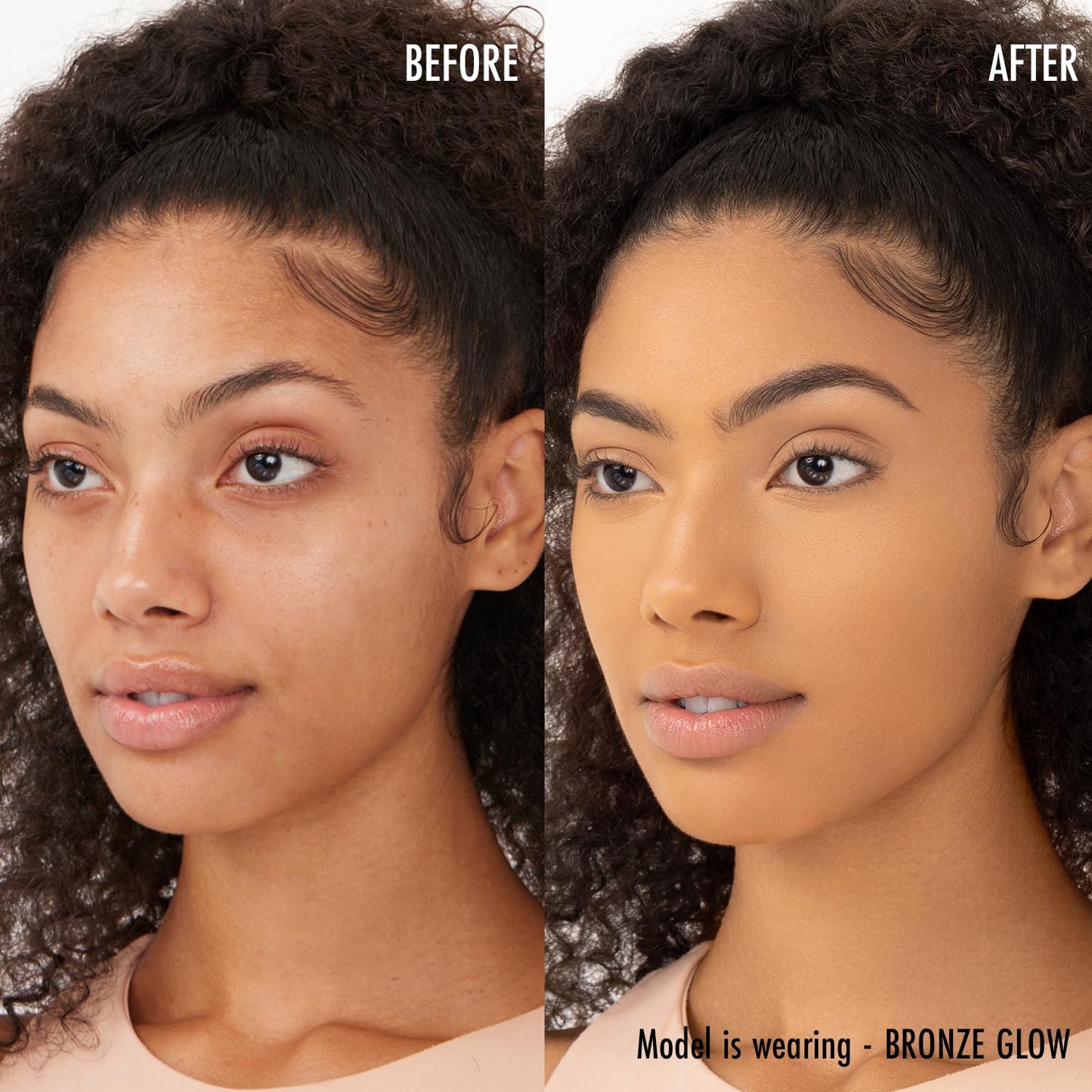 Color Perfect Foundation Stick with Soft Brush Applicator - Buildable, Blendable Pigment-Rich Formula | Bronze Glow
