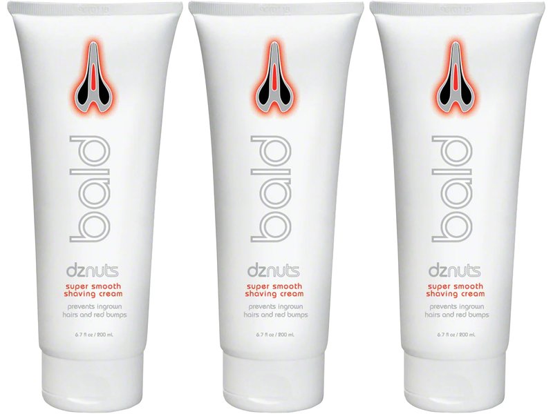 dznuts - Bald Super Smooth Shaving Cream - Prevents Razor Burns, Ingrown Hairs, Cooled and Moisturized Skin - 6.7 fl. oz, 3 Pack