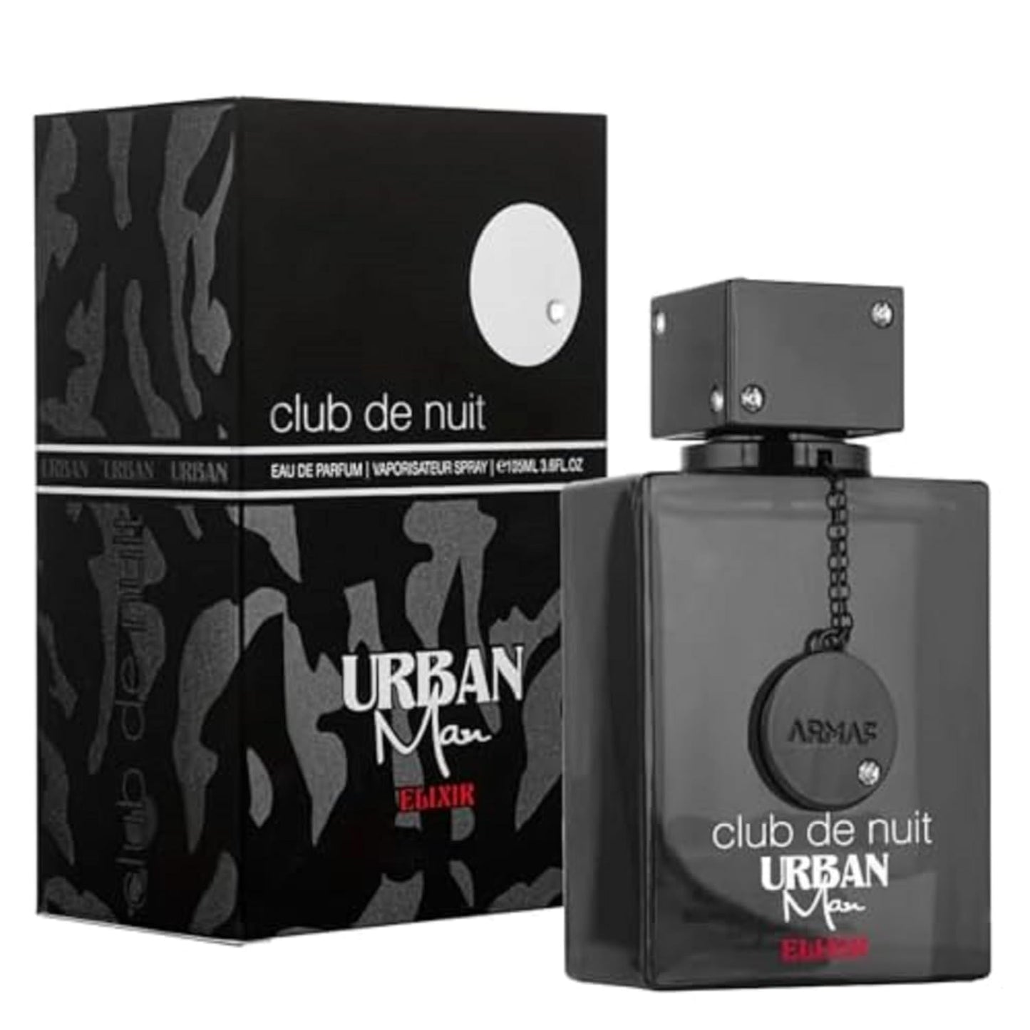 Armaf Club De Nuit Urban Man Elixir - Men's Eau de Parfum Spray, 3.6 Oz | Long-Lasting Fragrance