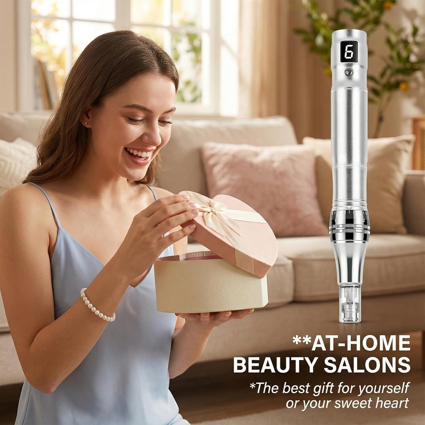 Derma Roller - 0.25mm Microneedling Beauty Tool for Home Use | Skin Care for Women & Men