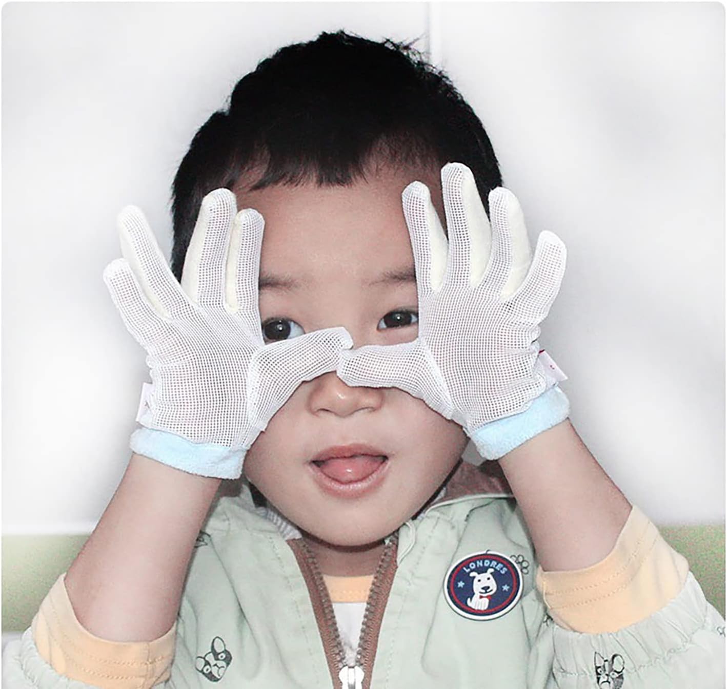 Thumb Sucking Guard Gloves | Effective Solution to Stop Thumb Sucking & Nail Biting for Kids (M)