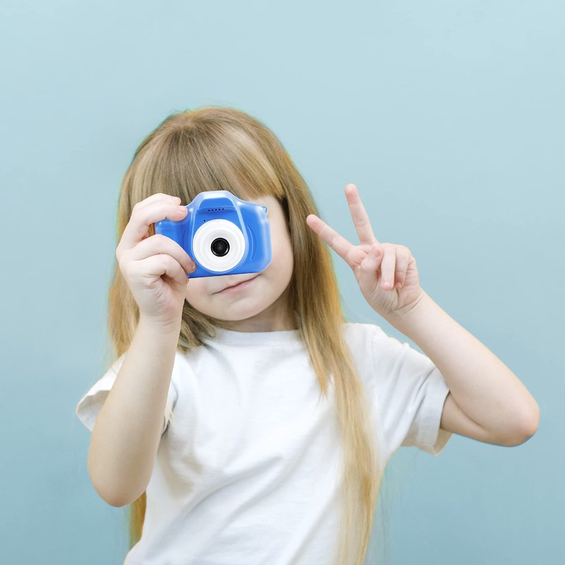 Vivitar Kidzcam Camera - 12 MP HD & Video, Blue, Kids 5+ Gift