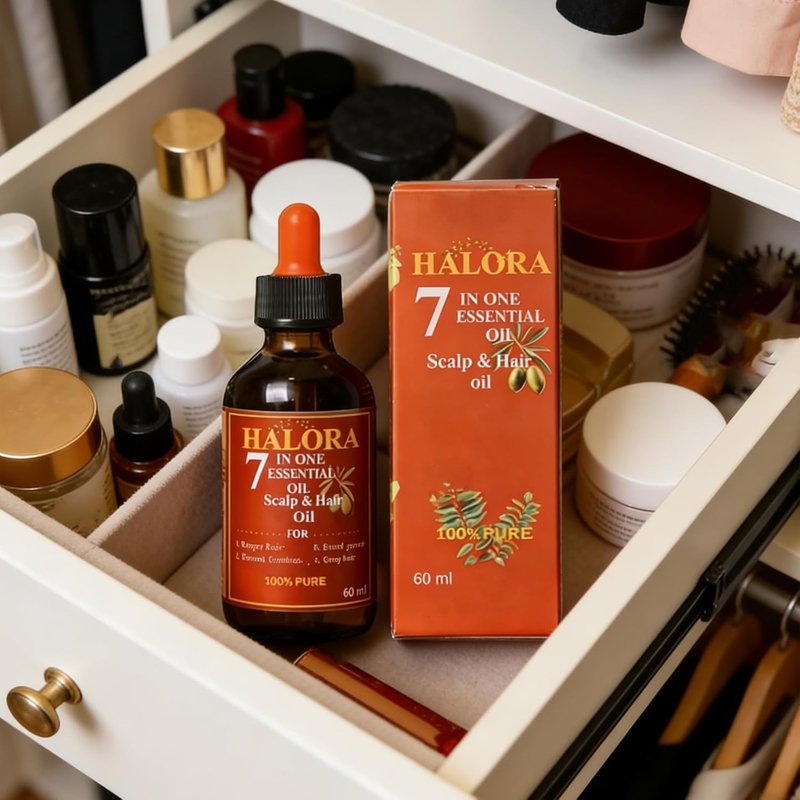 Hair Growth Oil - Nourishing Formula for Thicker, Fuller Hair | Lightweight & Non-Greasy (1 Pc)