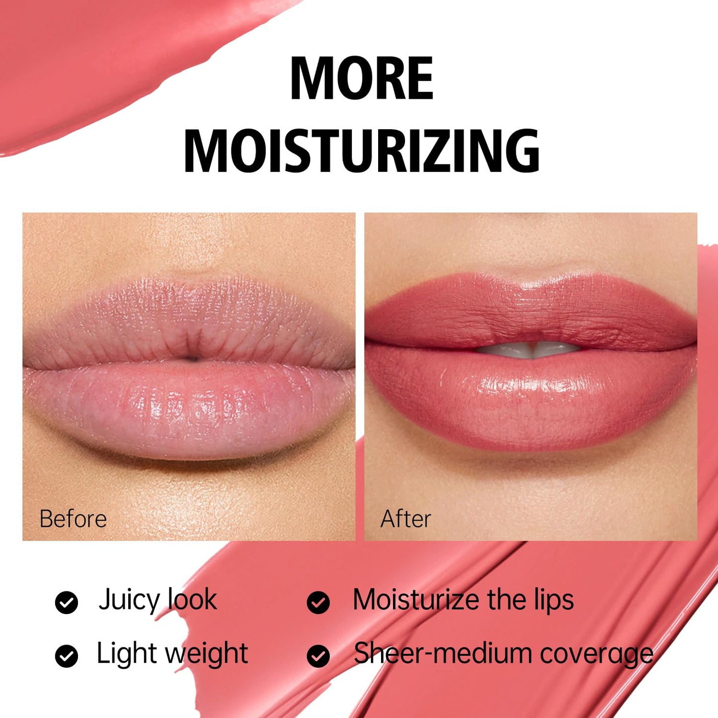 MAKI YIKA Moisture Dark Brown Lipstick for Women Hydrate Tinted Lip Balm for Mother's Day Dry Cracked Lips Sheer Lipstick Lip Tinted Glossy Finish,MA071 Maduro Brown