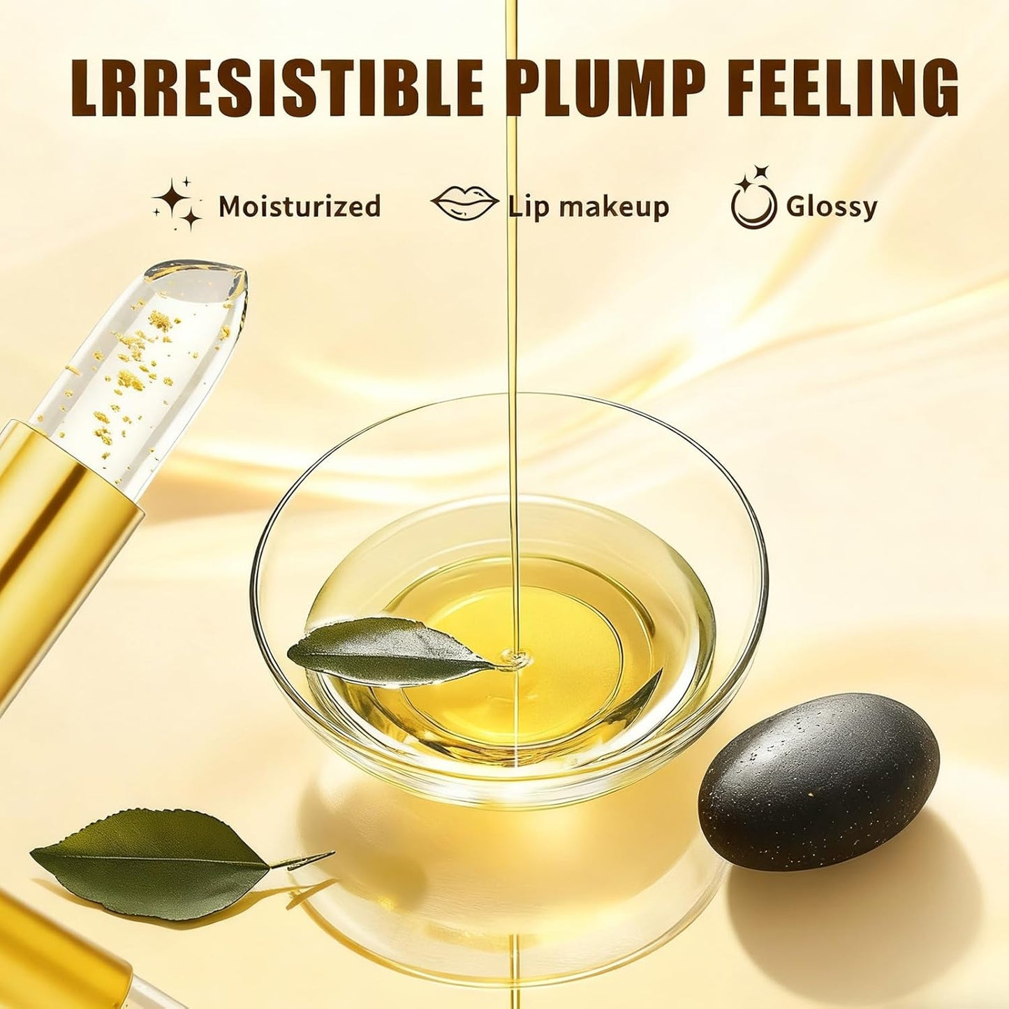 Color Changing Lipstick - Skin-Adaptive, Transferproof Formula | 24-Hour Moisturizing Gloss for Women