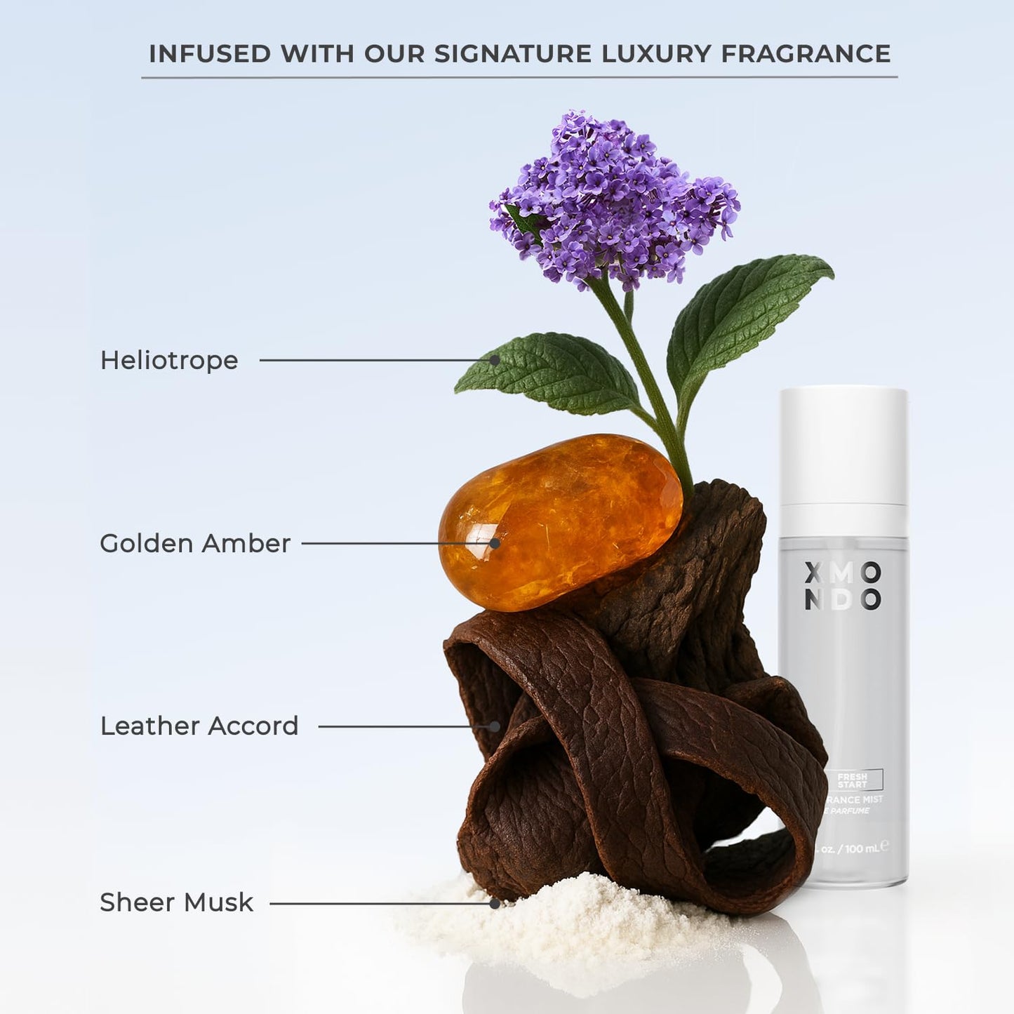 XMONDO Wave Foam & Salty Sea Spray Bundle - Vegan Anti-Frizz Hair Products for Waves & Shine | 6 Fl Oz, 2pc Set