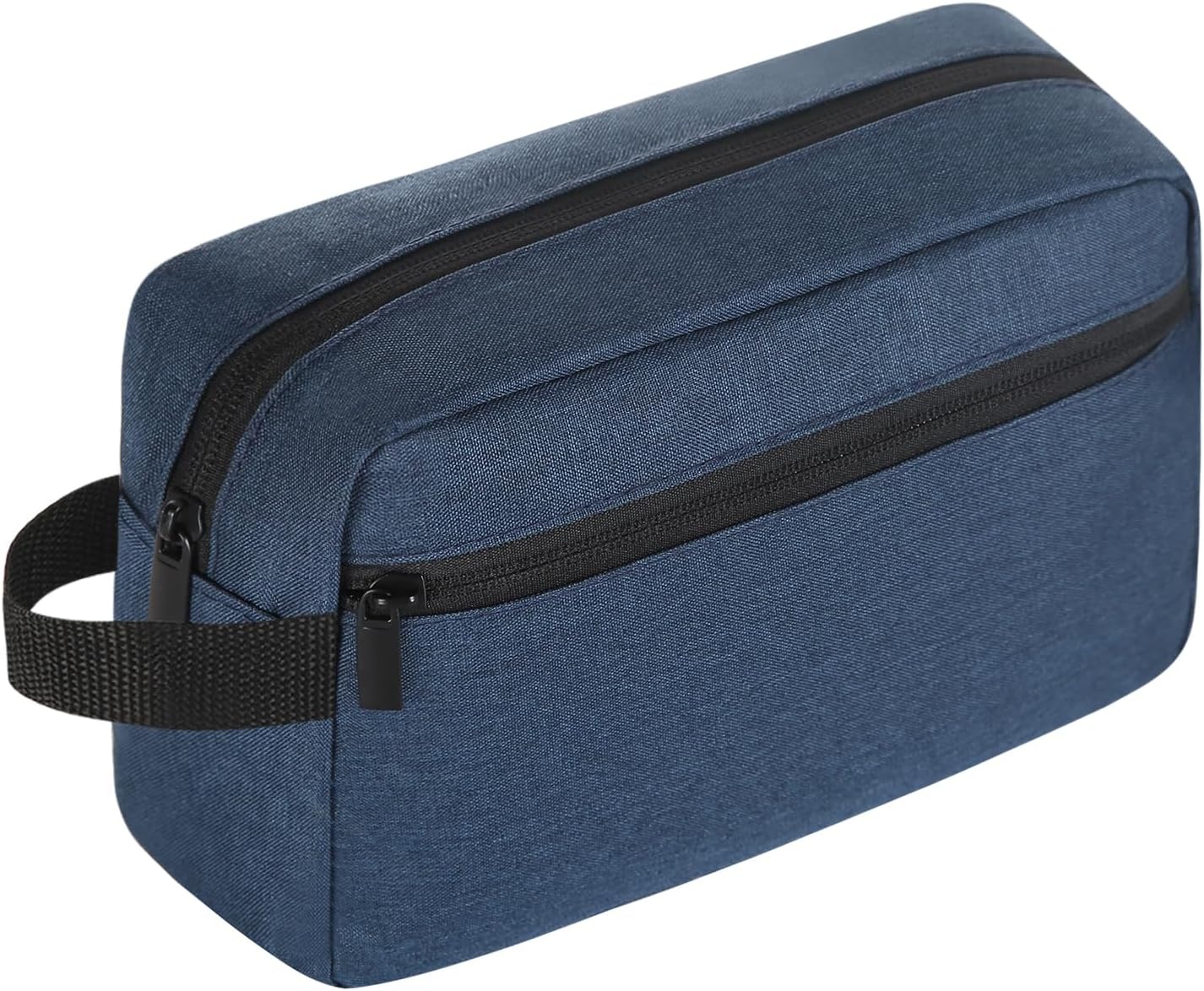 Travel Toiletry Bag - Hanging Cosmetic Organizer for Men & Women | Black Travel Accessory