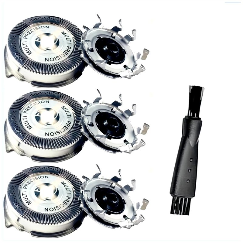 SH50/52 Replacement Heads Fit for philips norelco series 5000 replacement blades, New Upgrade 5000 Replacement Blades for phillips norelco 5000 replacement electric shaving head razor blades, 3 Pack