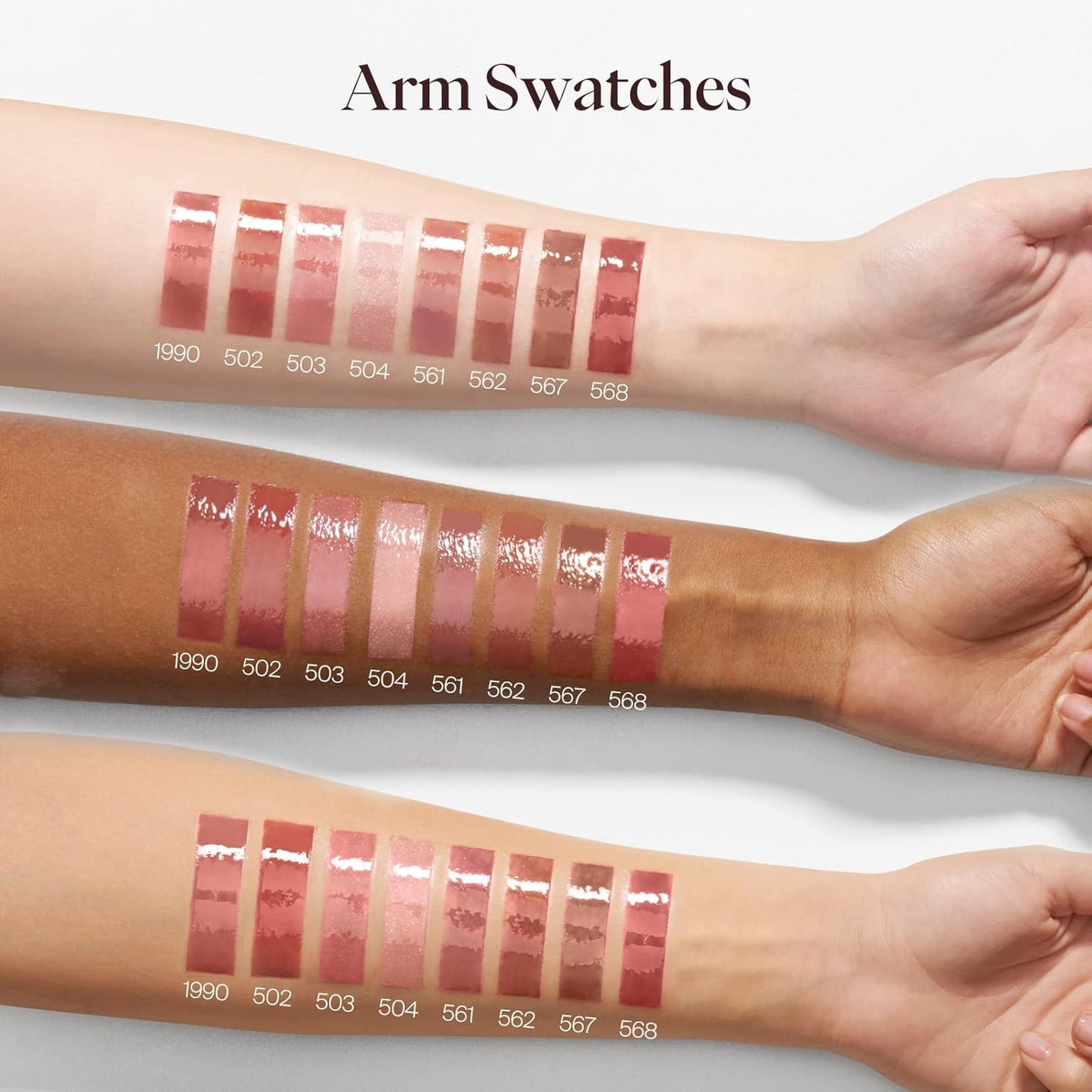Long-Lasting Lip Gloss - Velvet Rouge Diamond Pink Shimmer | Hydrating Volumizing Tint, Non-Sticky High Shine