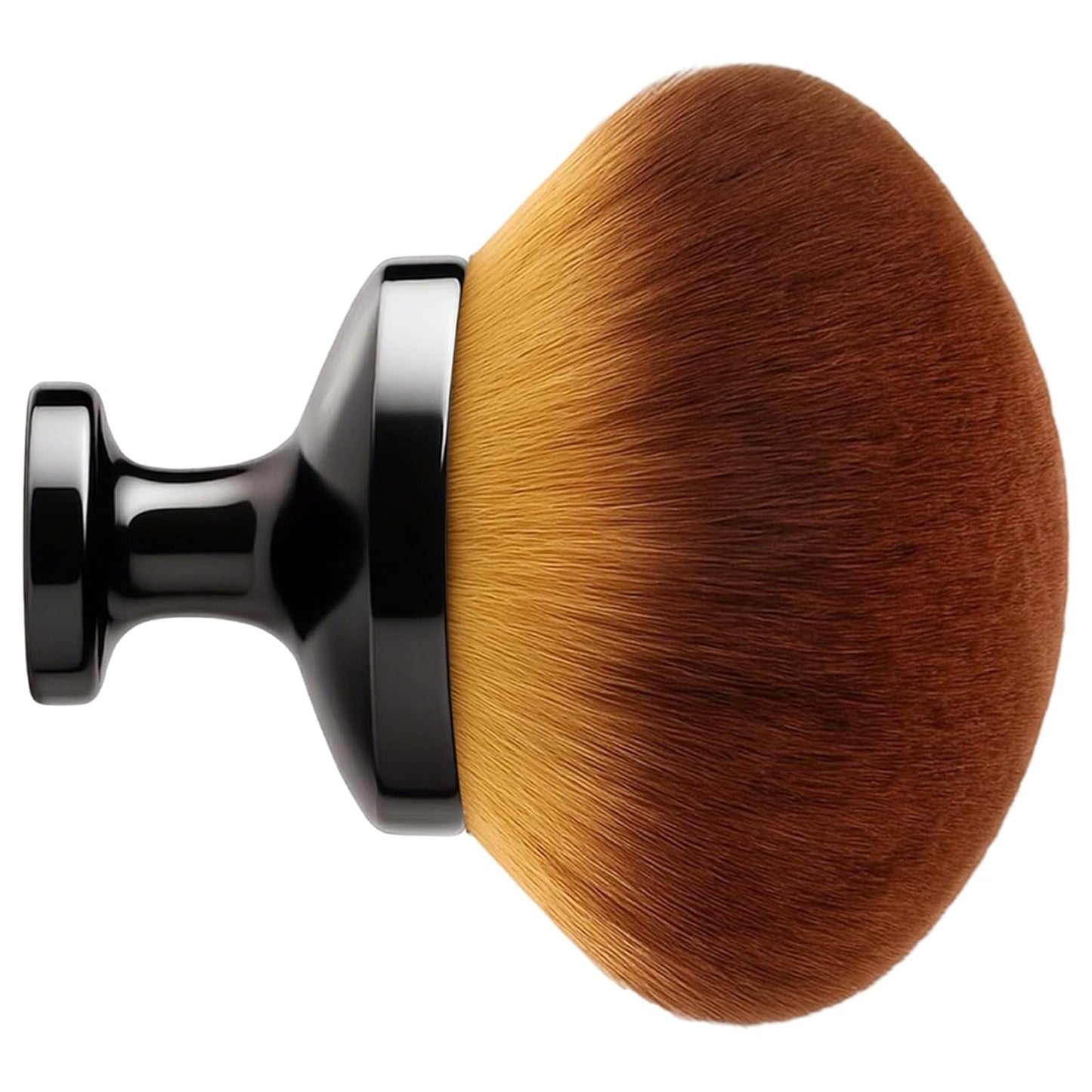 Extra Large Body Makeup Brush - Kabuki Brush for Self Tanner & Bronzer Application | 90mm Wide Head, Wet & Dry Use, Black