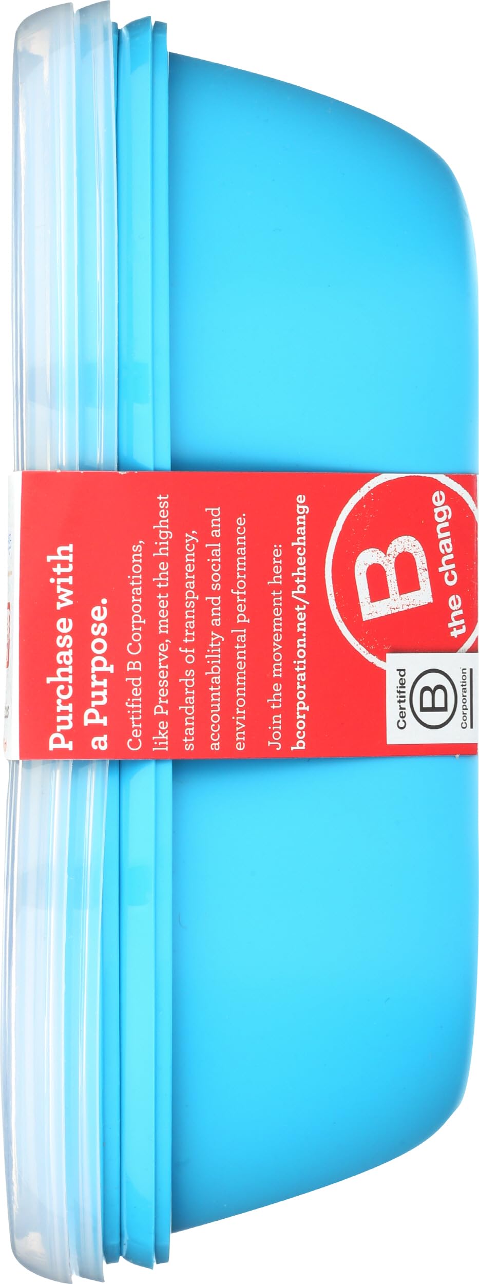 Preserve Food Storage Container, Set of 2, Aqua Blue