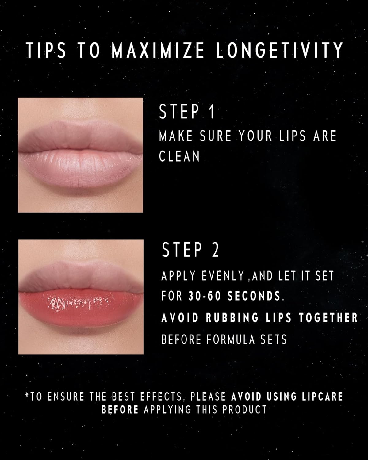 Stellar Dust Lip Stain 03 - Transfer-Proof Smudge-Proof Lip Gloss | Cool Tone Pink, Hydrating & Long-Lasting