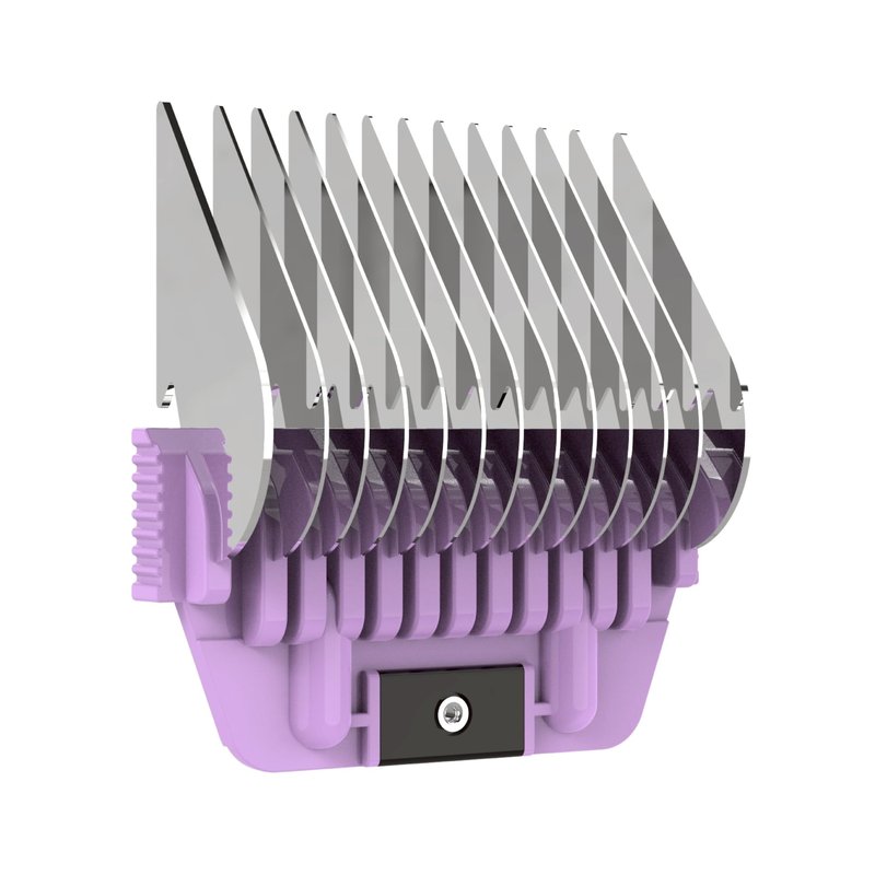 BALMONI Stainless Steel A5 Wide Guide Comb – Metal Attachment for A5 Wide Blades, Compatible with Wahl KM, Andis, Oster, Heiniger – Smooth & Durable Grooming Guard (19mm - 3/4")