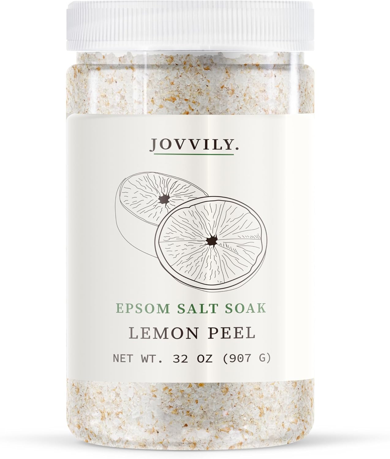 Epsom Salt Soaking Solution with Eucalyptus Leaf & Oil - Relaxing Aromatherapy (2 Pounds)