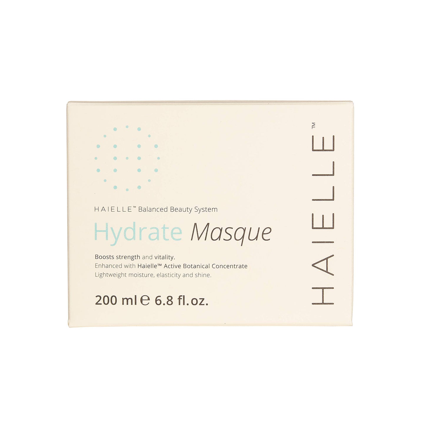 HAIELLE Hydrate Masque Hair Mask for Dry Damaged Hair and Growth Stimulation Deep Conditioning Treatment 200 ml / 6.8 fl oz