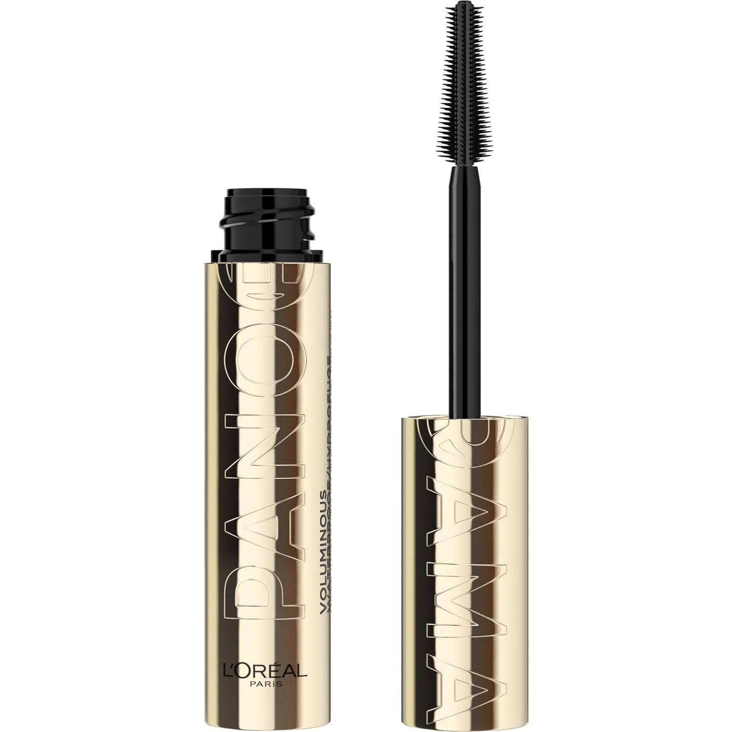 L'Oreal Paris Voluminous Panorama Mascara - Lengthening & Volumizing Formula | Smudge-Resistant, All Night Black, 0.33 Fl Oz