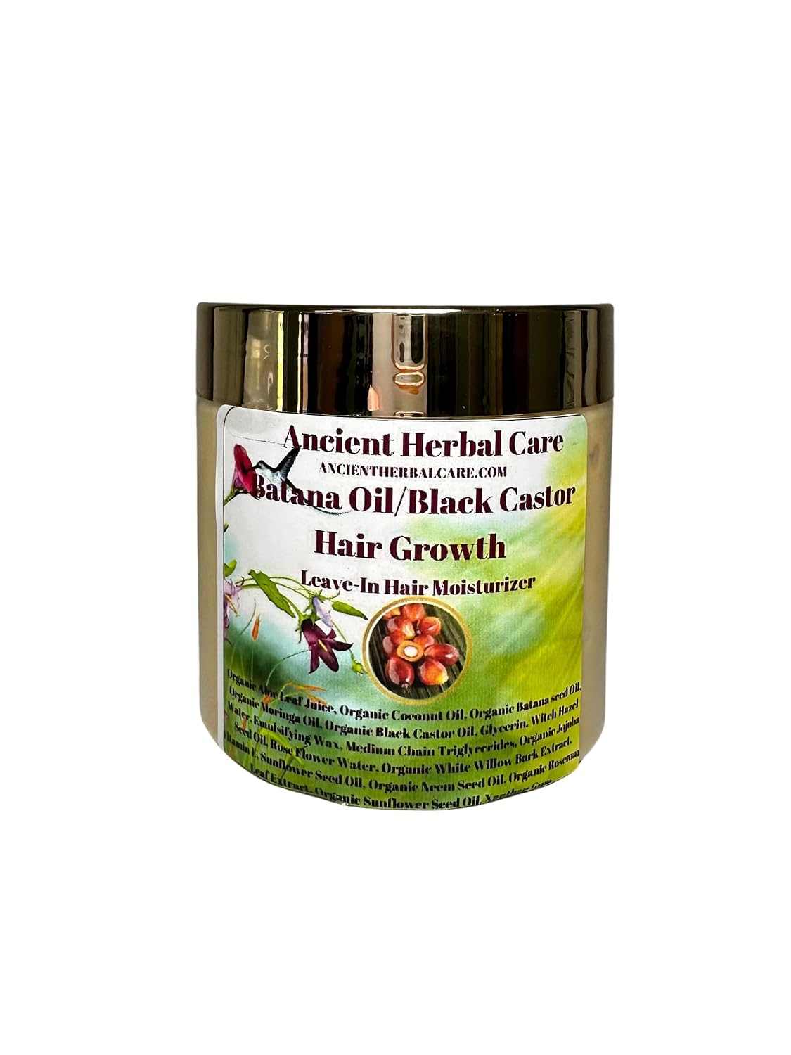 Black Castor Oil Leave-In Conditioner - Promotes Hair Growth & Thicker Hair | Aloe, Coconut & Moringa Infused